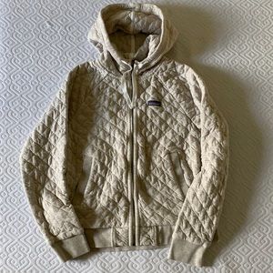 Patagonia Organic Cotton Quilted Hoodie
